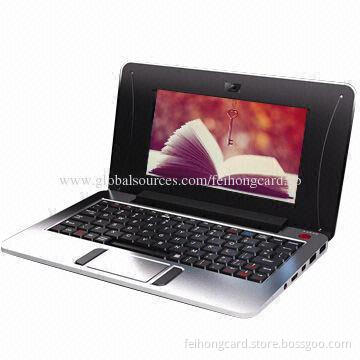 Netbook with VIA8850 Cortex A9 1.2GHz, Wi-Fi, Supports 3G Dongle, HDMI